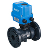 Ball valve Series: 21 Type: 3732EE PVC-U Electric operated Flange PN10/16